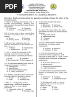 Technical Drafting 1ST Summative