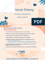 Kontrak Belajar Semester Ganjil