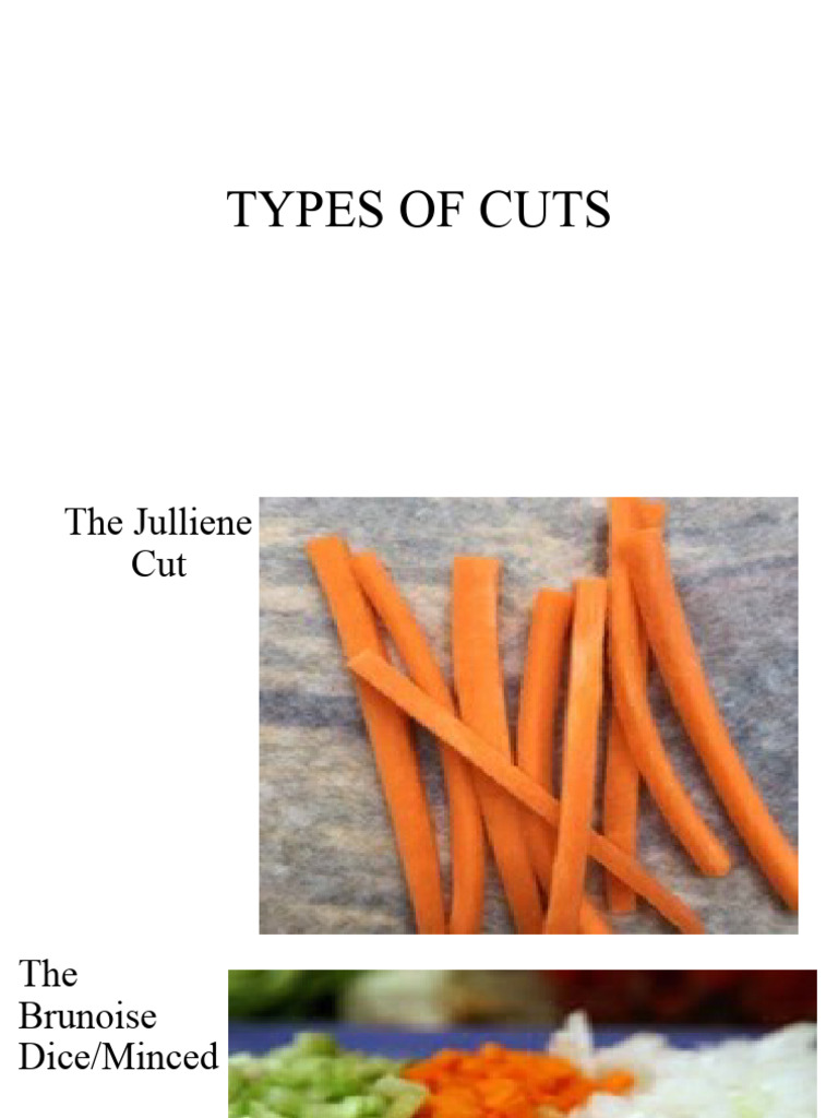 Types of Cuts PDF