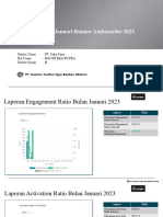 Laporan Bulan Januari Runner Ambassador 2023