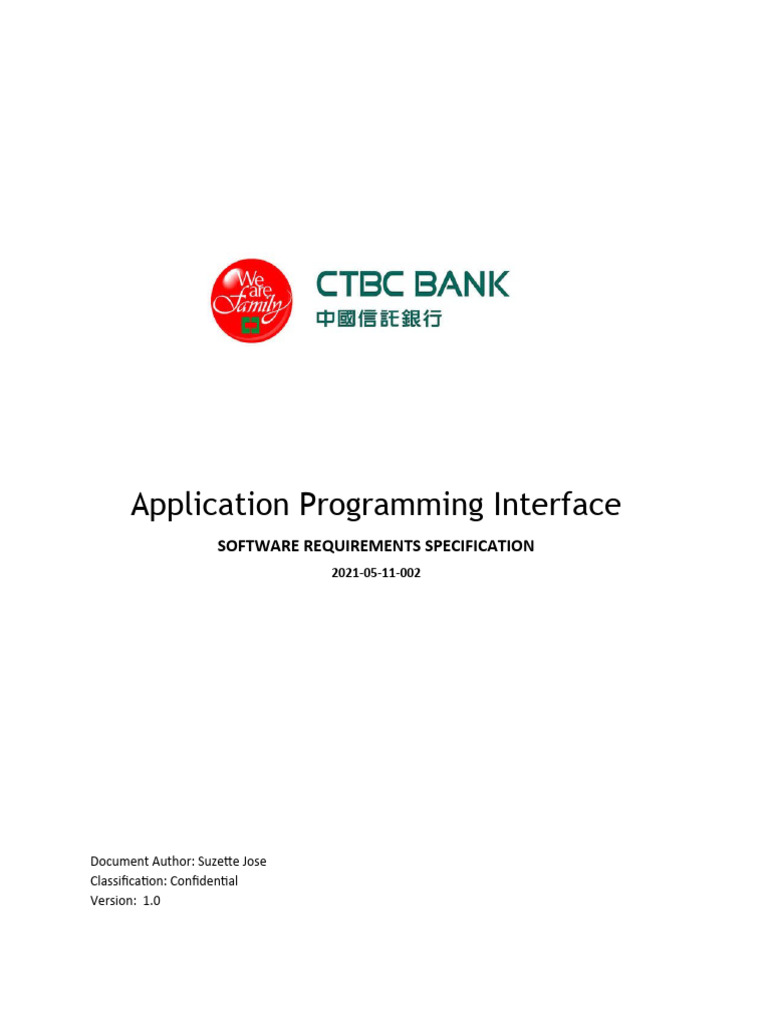 Software Requirements Specification (Template) | PDF