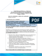 Guía de Actividades y Rúbrica de Evaluación - Unidad 3 - Fase 3 - Planifica Acciones