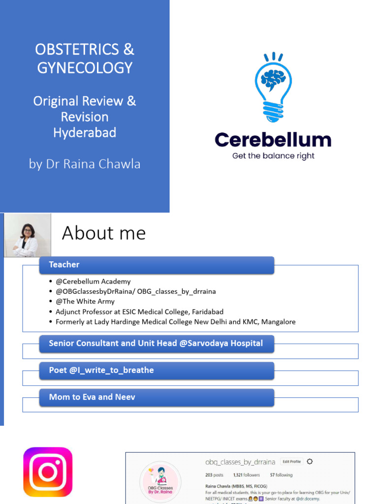 Obstetrics Gynecology Original Review Revision Hyderabad Pdf