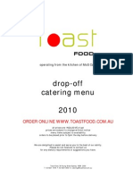 Drop-Off Catering 2010 - June 10