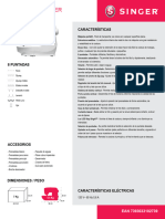 Ficha Caracteristicas Tecnicas M2105