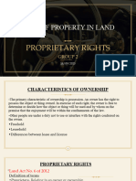 Law of Property in Land - Group 2