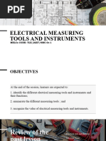 Electrical Measuring Tools and Instruments Powerpoint