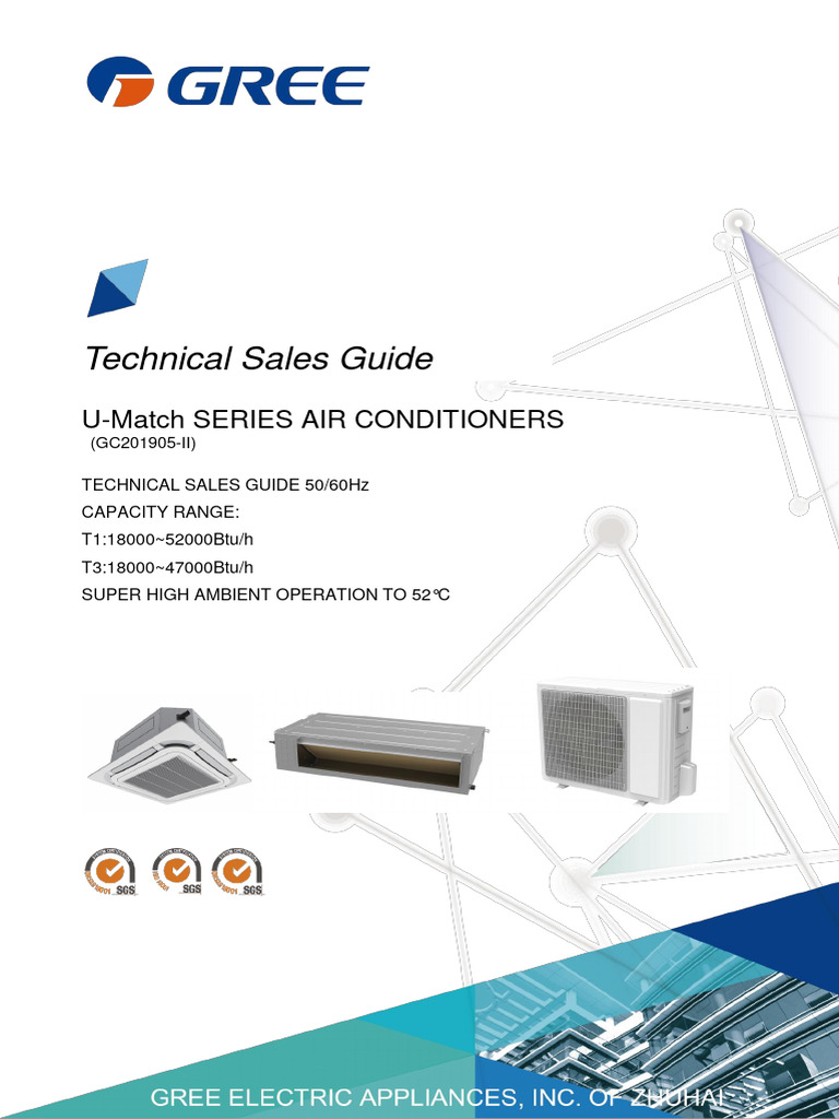 New DC Inverter UMatch TSG (3) Gree PDF Air Conditioning Equipment