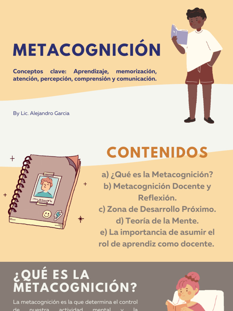 Metacognición | PDF | Teoria de la mente | Aprendizaje