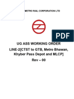 Working Order of Line-2 Ass CTST-GTB, MB, KPD MLCP