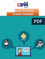Distance Learning Learners Guideline