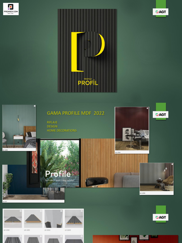 PROFILE Decorative MDF Riflaj | PDF