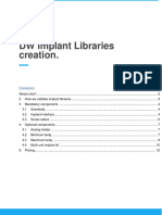 Implant Libraries Instructions