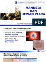 Manusia DAN Hewan Piara