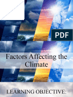 Factors Affecting Climate