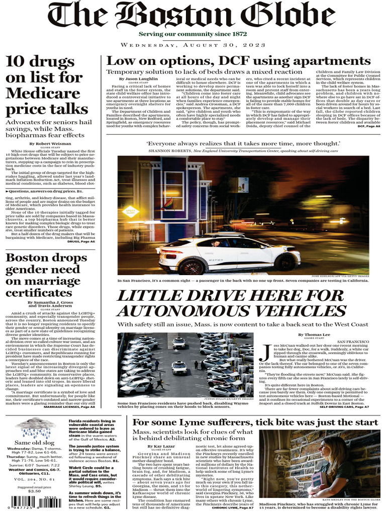 Boston Globe 3008