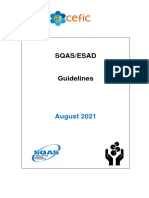 Sqas Esad Guidelines August 2021