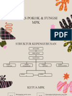 Tugas Pokok & Fungsi MPK