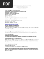 Paragraph Writing Class 3 | PDF