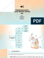 (Fonologi) Perubahan Bunyi