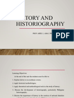 History and Historiography