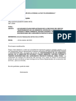 Carta N°71 ESTARQ. Informe Final