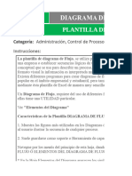 Plantilla Diagrama de Flujo - XLSM