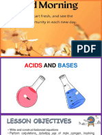 Acids & Base Titration