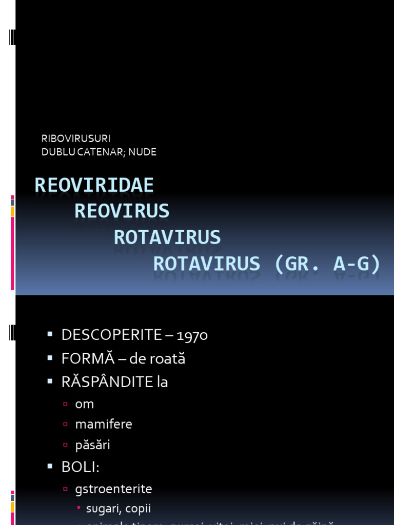 Reoviridae, Retroviridae | PDF