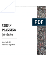 Lect 01. URBAN PLANNING Introduction