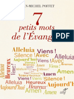 7 Petits Mots de LÉvangile by Jean-Michel Poffet (Poffet, Jean-Michel)
