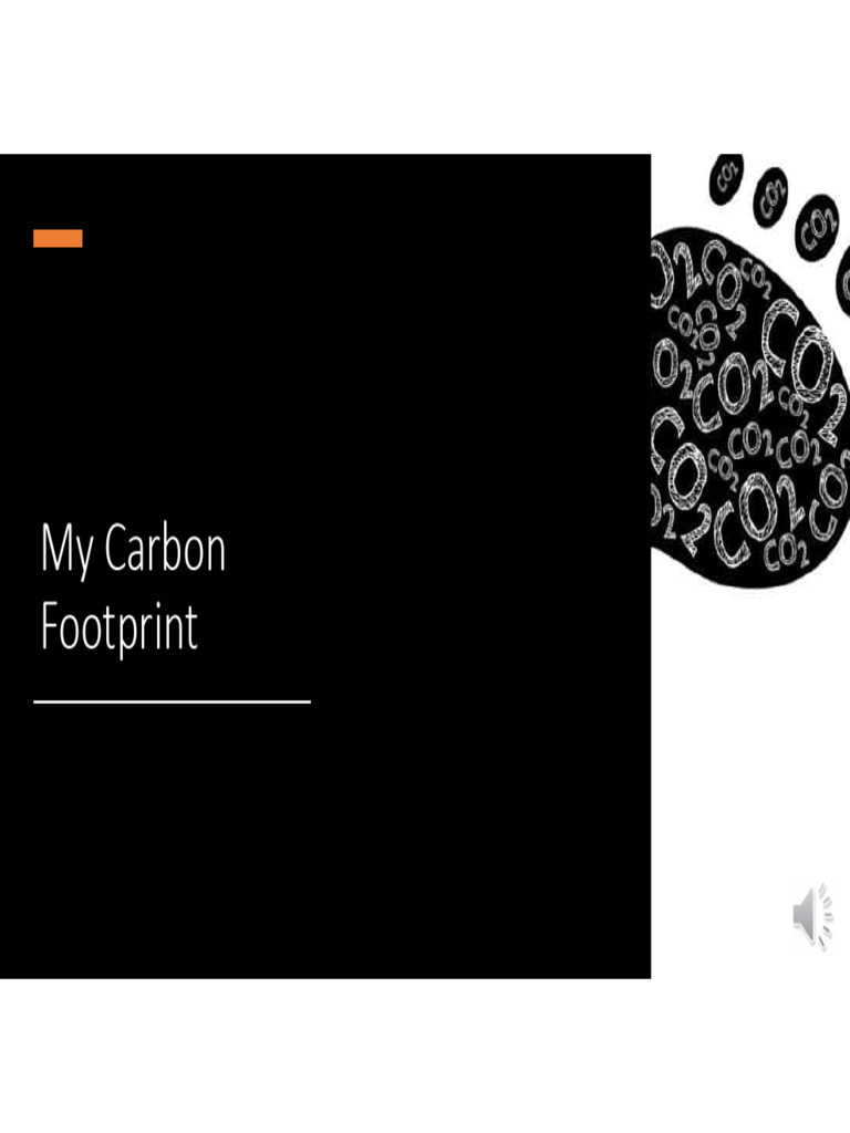 Understanding My Carbon Footprint | PDF