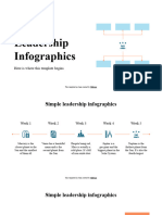 Simple Leadership Infographics