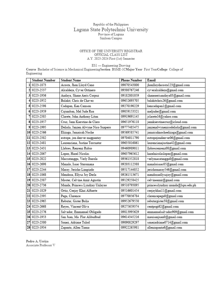 Laguna state polytechnic university republic of the philippines