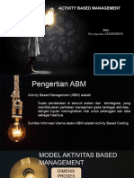 Activity Based Management Fikry Agustian (22030500015)