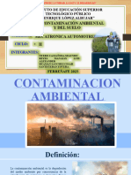 La Contaminacion Ambiental y Del Suelo