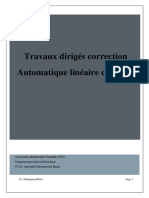 2 Serie Notion Du Modèle La Transformé de Laplace Correction