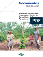 Indicadores Tecnológicos, Econômicos e Sociais em Comunidades de Pequenos Agricultores de Tomé-Açu, PA