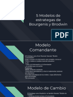 5 Modelos de Estrategas de Bourgenis y Brodwin