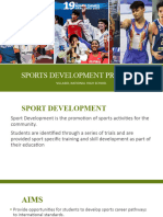 Sports Development Program
