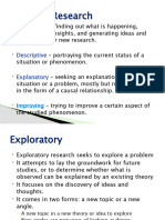 Types of Research and Research Onion