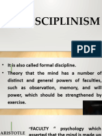 DISCIPLINISM