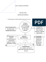 01.04.2022 Fisa de Lucru Agenda Electronica