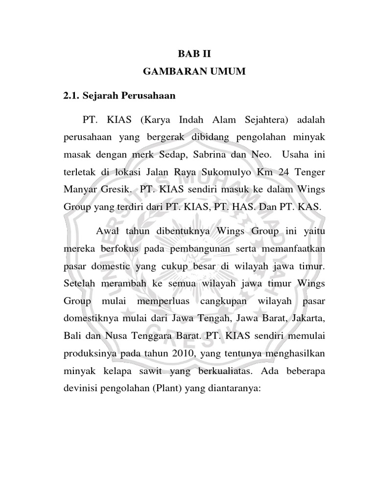 Bab Ii | PDF