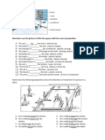 Common Errors Prepositions - of - Place - V To VIII