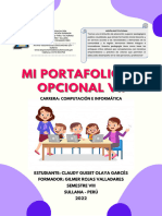 Portafolio Opcional Vii