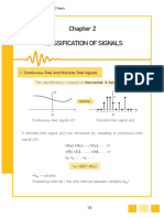 Classifications of Signals