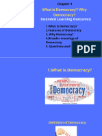 What Is Democracy Why Democracy