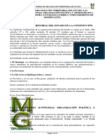 Tema 13 Las Formas de Organización Territorial Del Estado