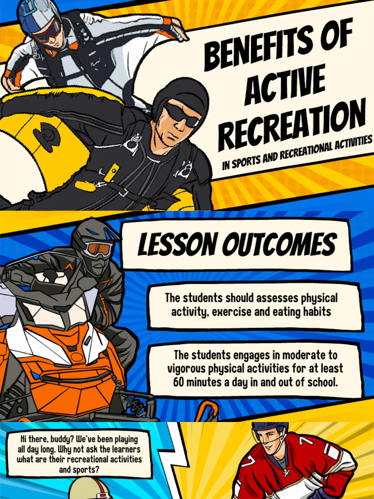 Benefits of Active Recreation in Sports and Recreational Activities PDF